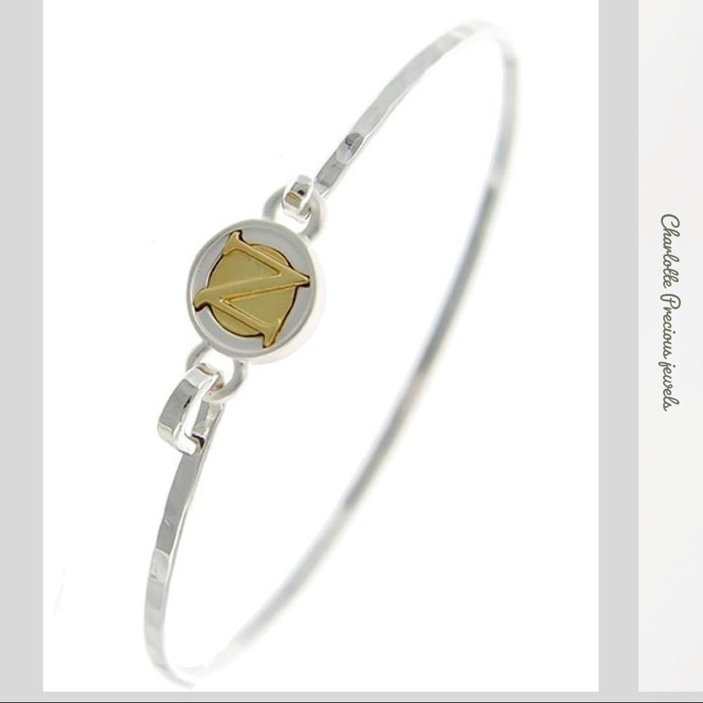 INITIAL ‘N’ CUFF BRACELET